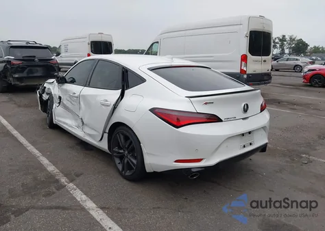 2024 Acura Integra A-Spec Technology z USA, uszkodzony, nr VIN 19UDE4H67RA000024